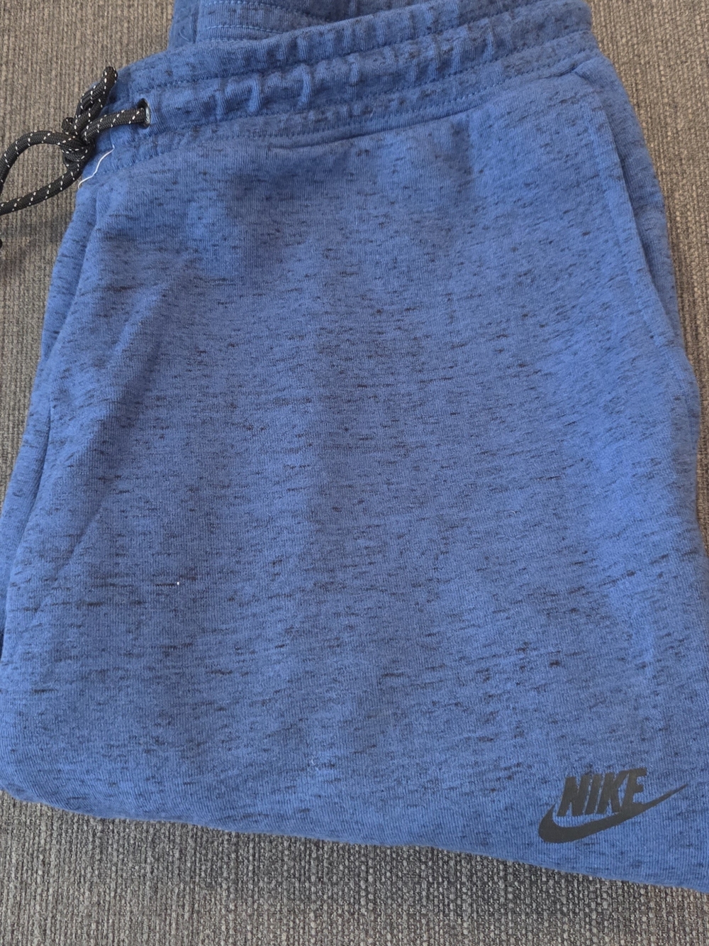 Nike Men’s Tech Fleece Heathered Blue Joggers